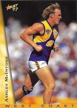 1997 Select AFL Ultimate Series #58 Ashley McIntosh Front